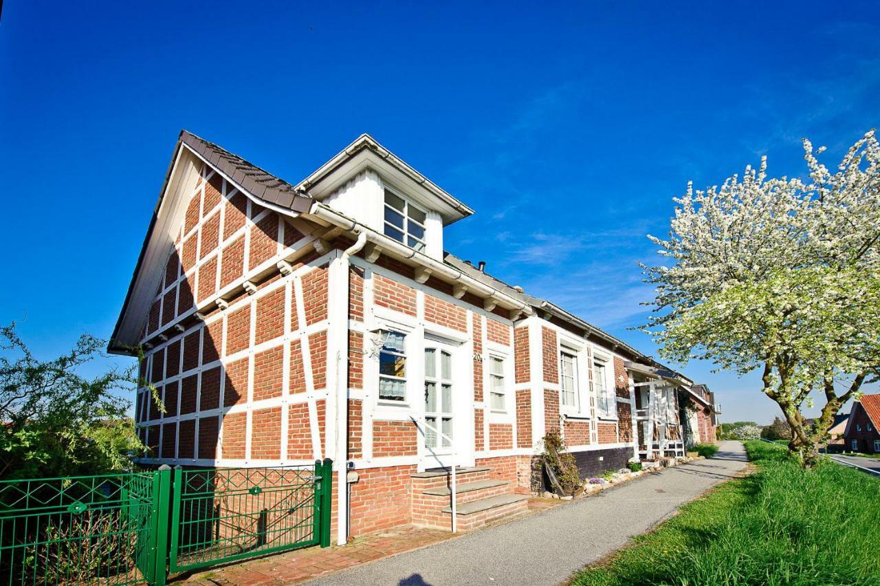 Deichkroenchen Ferienwohnung Altes Land Hamburg Jork Extérieur photo
